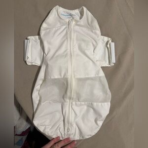 Happiest Baby White Swaddle Sleep Sack (SNOO)